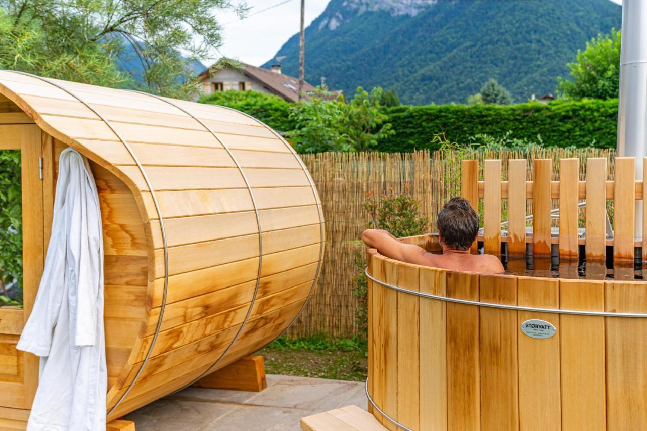 Hygge Lodge Annecy Doussard Buitenkant foto